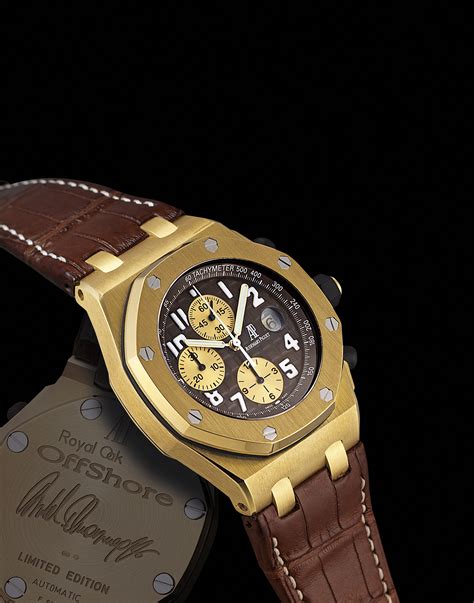 audemars piguet arnold schwarzenegger all stars|Arnold Schwarzenegger wrist watch.